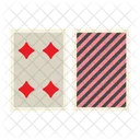 Four Of Diamonds Casino Poker Icon