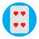 Four Of Hearts  Icône