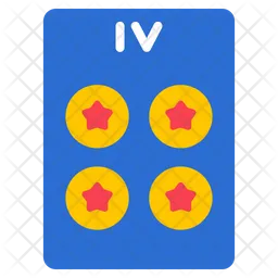 Four of pentacles  Icon