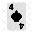 Four of spades  Icon
