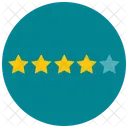 Four out of five star  Icon