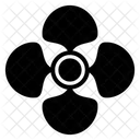 Four Petals Flower Flower Flower Design Icon