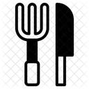 Fourchette Et Couteau Couteau Fourchette Icon