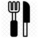 Fourchette Et Couteau Couteau Fourchette Icon