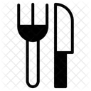 Fourchette Et Couteau Couteau Fourchette Icon