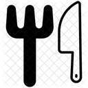 Fourchette Et Couteau Icon
