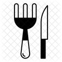 Fourchette Et Couteau Icon