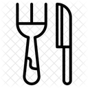 Fourchette et couteau  Icon