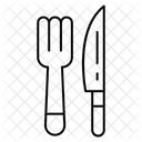 Fourchette Et Couteau Icon