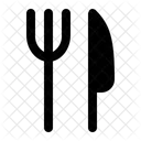 Fourchette Et Couteau Couteau Fourchette Icon