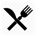 Fourchette Et Couteau Couteau Fourchette Icon