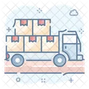 Fourgon Utilitaire Transport Vehicule Icône