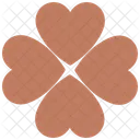Fourleaf Four Leaf Clover Luck Icon
