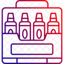 Fournitures Dart Coloriage Dessin Icône