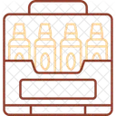 Fournitures Dart Coloriage Dessin Icône
