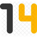 Fourteen  Symbol