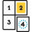 Fourth Quarter Number Icon