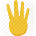 Fourth Finger Four Icon