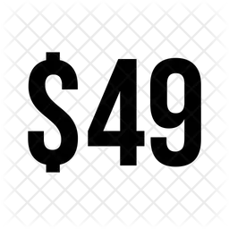 Fourty Nine Dollar  Icon