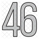 Numbers Days 46 Icon