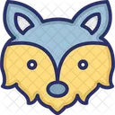 Fox Coyote Prairie Wolf Icon
