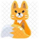 Fox Vixen Canine Icon