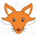 Fox Face  Icon