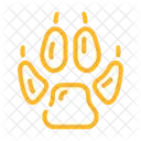 Fox Footprint  Icon
