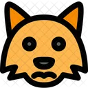 Fox Frowning Icon