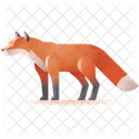 Fox Animal Wildlife Icon