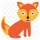 Fox Coyote Animal Icon