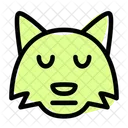 Fox Neutral Closed Eyes Icon