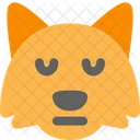 Fox Neutral Closed Eyes Icon