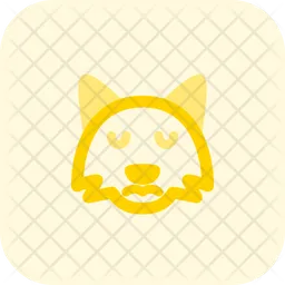 Fox Sad Emoji Icon