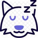 Fox Sleeping  Icon