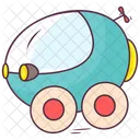 Toy Car Foxy Car Hand Drawn Icon