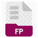 Fp File Format Icon