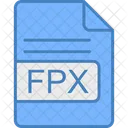 Fpx Arquivo Formato Ícone