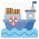 Frachtschiff  Symbol