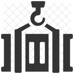 Frachtcontainer  Symbol