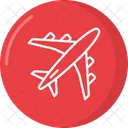 Frachtflugzeug  Symbol