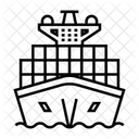 Frachtschiff  Symbol