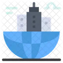 Frachtschiff  Symbol