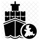 Frachtschiff  Symbol