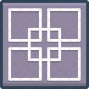 Fractal Fractional Fragmental Icon