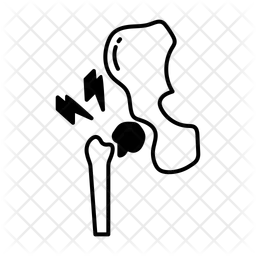 Fractura de cadera  Icono