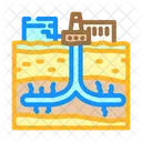 Hidraulica Fracturacion Petroleo Icono