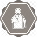 Fracture Health Medical Icon