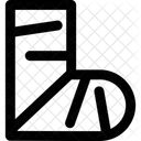 Fracture Injury Break Icon