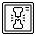Fracture de l'os  Icône
